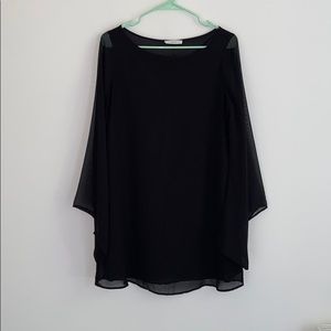 Lush sheer tunic